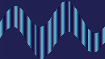 Abstract graphic background with parallel light blue lines forming arch shape