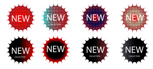 set of discount labels