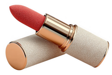 Red lipstick on  PNG image 