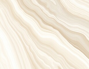 Fototapeta premium Abstract marble-like texture with flowing, light beige and white lines