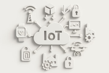 Innovative IoT Network Smart Devices  Cloud Connectivity