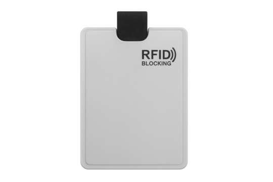 RFID blocking minimalist card holder providing data security
