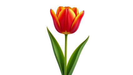 Naklejka premium ChatGPT said: Bright Spring Flower on Gray – Vibrant Bloom Isolated on Transparent Background