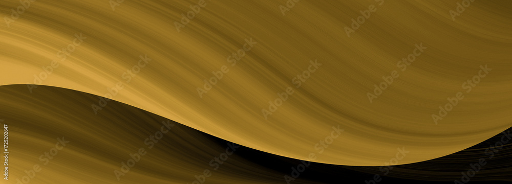 Poster abstract black and gold are light with white the gradient is the surface with templates metal textur