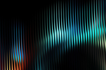 Abstract Teal and Orange Vertical Light Streaks Background Image