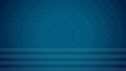 Abstract USA stars and stripes blue background - patriotic pattern perfect for United States designs - USA flag inspired vector illustration
