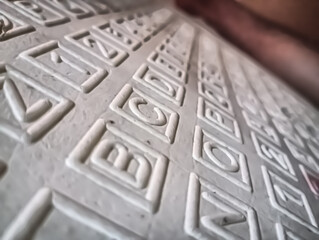 ancient stone carving