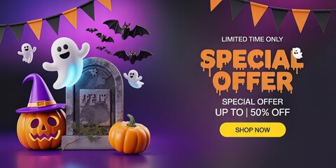 Halloween Special Offer Banner
