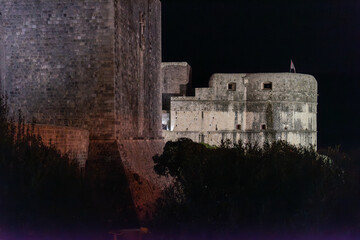 view of the old town dubrovnik croatia
