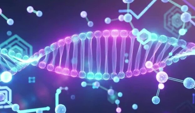 abstract music background with notes