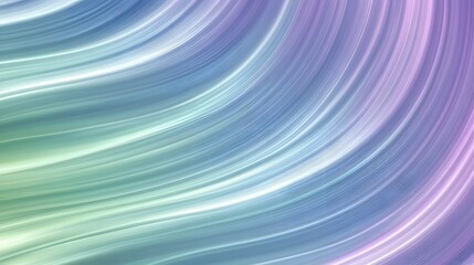 A smooth, flowing design with light pastel hues and curving lines, creating a tranquil and vibrant abstract background.
