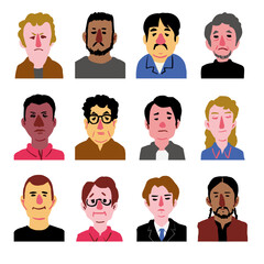 12people_icon_vil.03 (人物アイコン集03、男性)