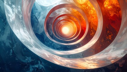 abstract fractal background
