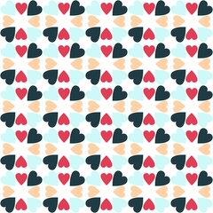 Digital paper, heart paper, seamless paper, seamless pattern, pattern, boho, boho pattern, paper