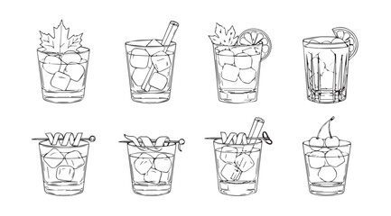 Vector art of old fashioned isolated