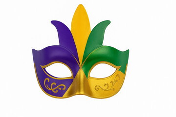 carnival mask isolated on white