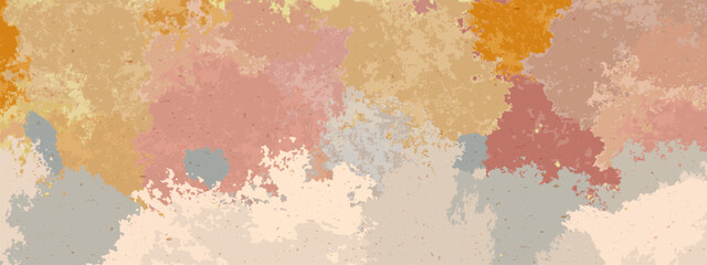 Abstract Paint Texture with Warm Earthy Tones