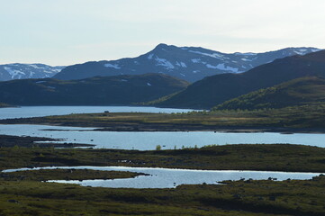 lake in the mountains