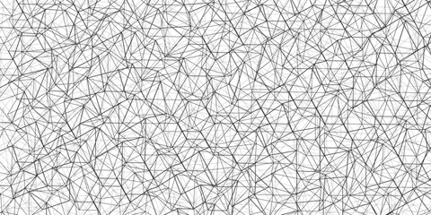 Abstract of simple gray line triangle pattern geometric background .white background creative and geometric shape with white luxury pattern .Gray and white geometric background with low poly triangle