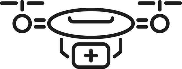 Fototapeta premium Modern technology integrated with healthcare, enhancing emergency response and accessibility