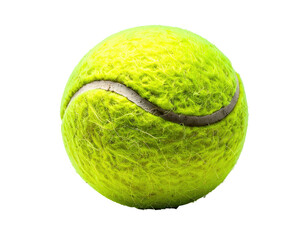 Close-up of a worn tennis ball (1)