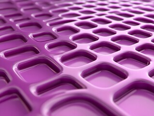 Abstract Purple Grid Pattern Background 3D Render