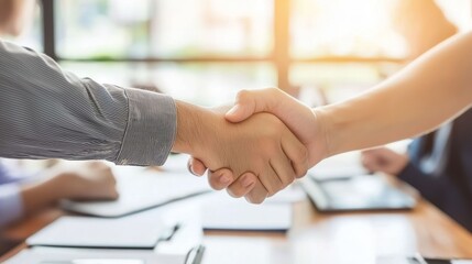 Successful Business Deal Handshake