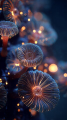 jellyfish in the aquarium