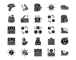 Trading Line Vector Icons
