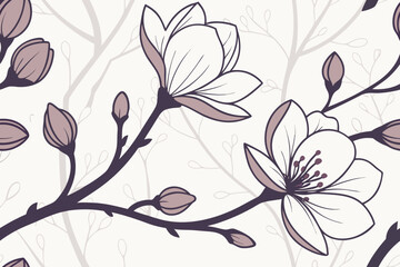 seamless floral pattern