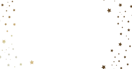 Gold and Brown Starry Background