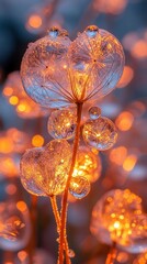 Enchanted Dandelion Seeds: A Magical Night Bloom