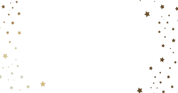 Gold and Brown Starry Background