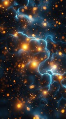 Cosmic Nebula: Celestial Dance of Light and Dark