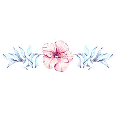Embracing summer vibes with vibrant tropical flowers and serene ocean elements for a perfect beach getaway experience full of relaxation and sunshine