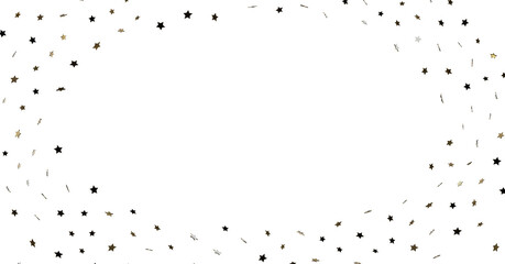 Beautiful festive background with gold and black stars. Perfect for celebrations.