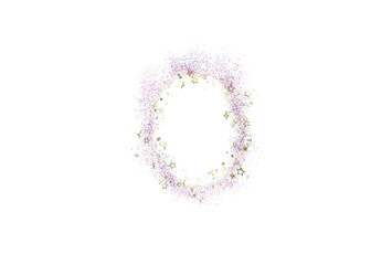 Beautiful, magical star dust border. Perfect for invitations, cards, and festive designs. Add your text or image!