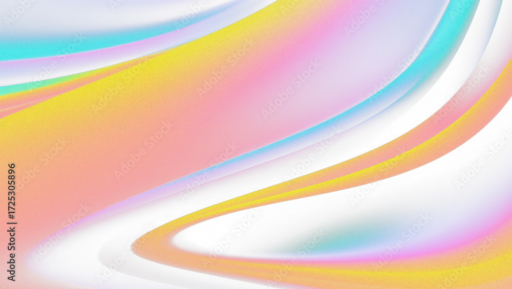 Wall mural vibrant abstract swirls of color flowing seamlessly in dynamic motion