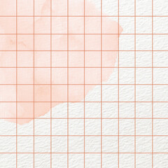 Pastel Peach Checkered Grid Pattern for Creative Backgrounds