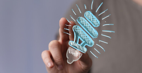 Innovative idea, solution, inspiration, creativity, technology, future, progress, energy,  bright, ...