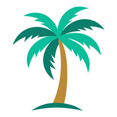 Tropical Palm Tree Vector