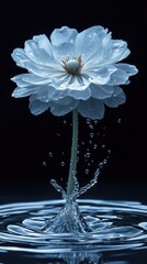 Serene Water Lily: A Stunning Splash of Tranquility