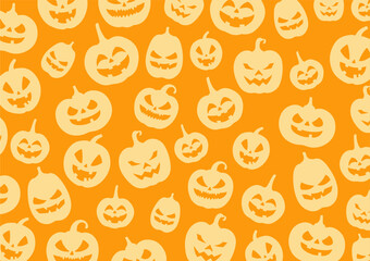 Halloween vector seamless pattern
