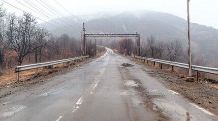 Misty Mountain Road: A Scenic Drive Through the Caucasus