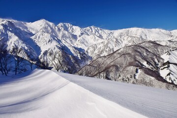 Winter scenery in Hakuba Valley