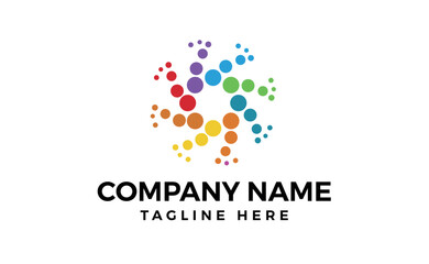 Community logo vector with modern concept design