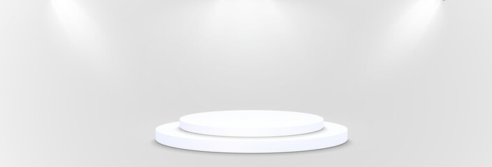 Spotlight, vector light set png, walls, studio light, different colors and shades of realistic light for design, advertising, banner, poster. Light rays and light effect	
