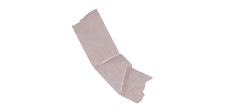 Lost hope and a frayed edge is represented by this adhesive tape symbolizing fragility against a stark black backdrop