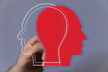 Abstract image depicting the complexity of human psychology and multiple personalities.