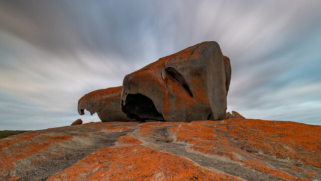 Remarkable Rocks in Flinders Chase National Park. Kangaroo Island, South Australia